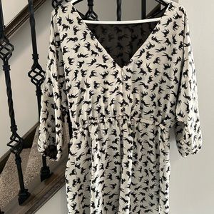 Horse print dress